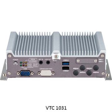 VTC1031/-C2 Atom x6413E Fanless In-Vehicle Computer