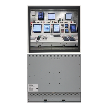 19" open frame display