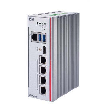 iNA110 DIN-Rail Fanless Cybersecurity Gateway