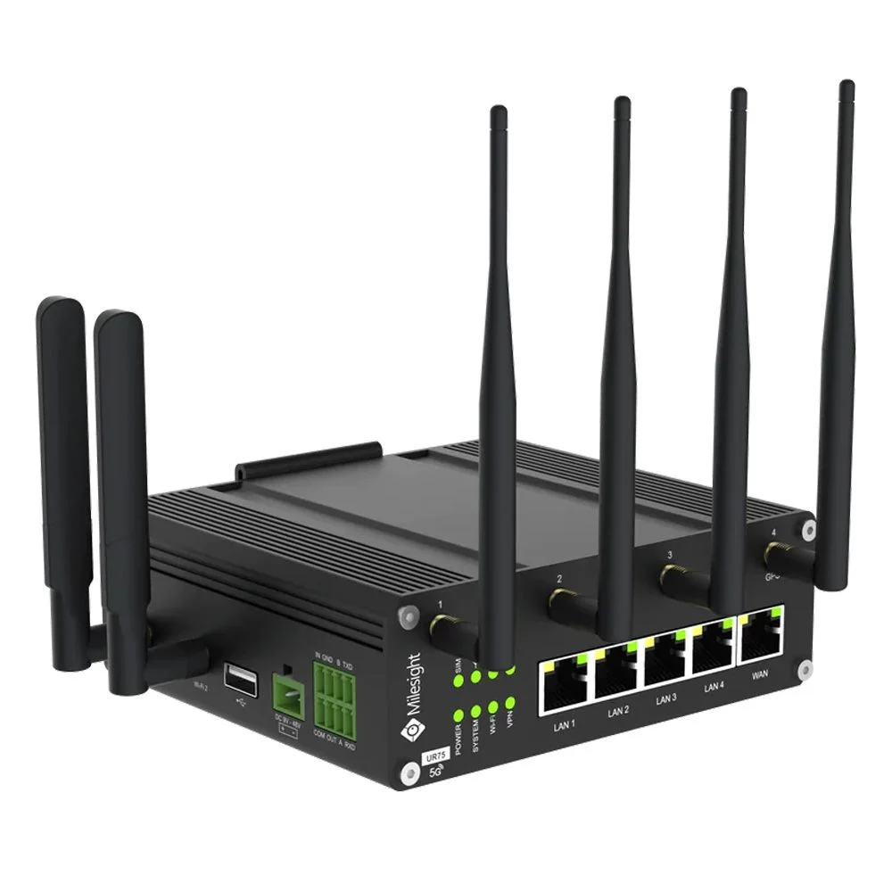 UR75 5G Industrial Cellular Router Dual SIM, POE & WiFi